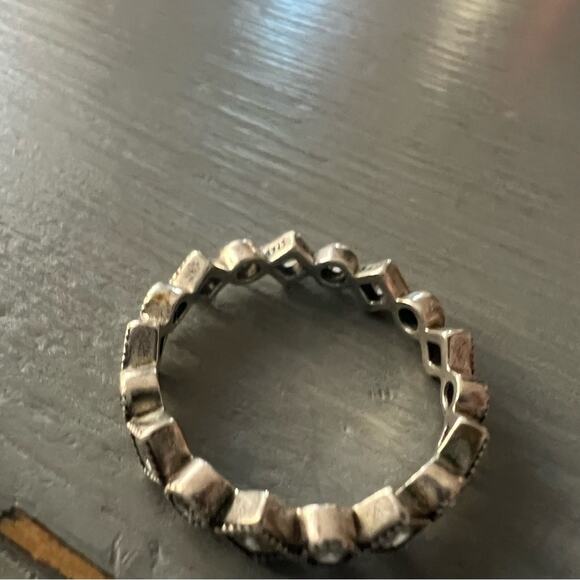 Pandora ALE 925 Sterling Silver Ring Size 6.5 - Picture 4 of 9